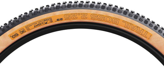 Pack of 2 WTB Trail Boss Tire TCS Tubeless Folding Blk/Tan Light/Fast Rolling