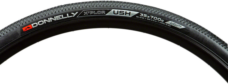 Load image into Gallery viewer, 2 Pack Donnelly Sports X&#39;Plor USH Tire Tubeless Folding Black 120TPI 700 x 35
