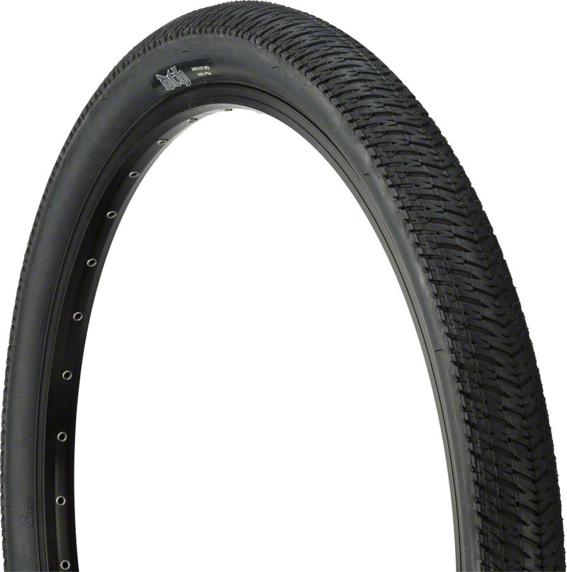 Load image into Gallery viewer, Maxxis DTH Tire 26 x 2.30 Folding 60tpi Single Compound Black BMX StreetDJ
