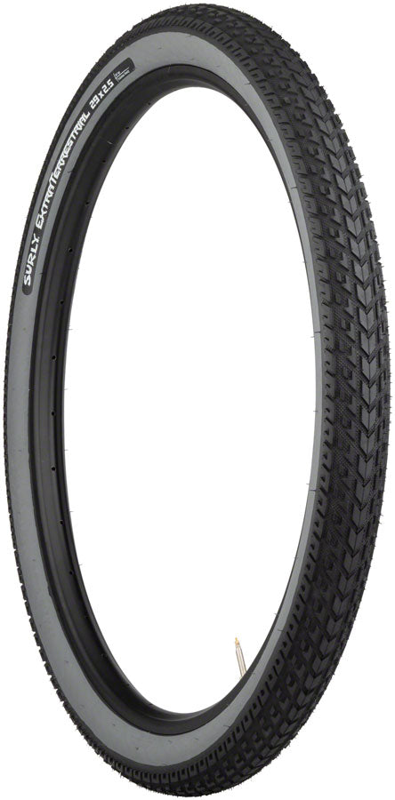 Load image into Gallery viewer, Surly ExtraTerrestrial Tire 29 x 2.5 Tubeless Folding Black/Slate 60tpi
