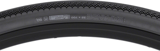 WTB Expanse Tire TCS Tubeless Folding Black Light Fast Rolling SG2 700 x 32