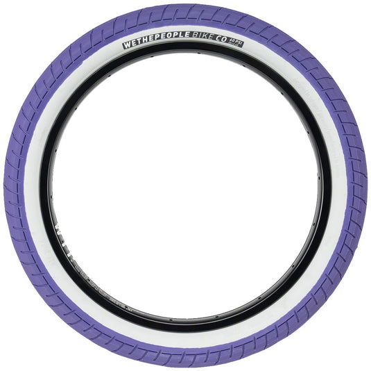 We The People Activate Tire - 20 x 2.4", 60psi, Purple/Dark Gray