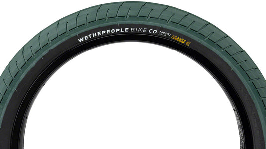 We The People Activate Tire - 20 x 2.4", 100psi, Green/Black