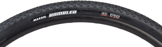 Pack of 2 Maxxis Rambler Tire 700 x 50 Tubeless Folding Black Dual EXO