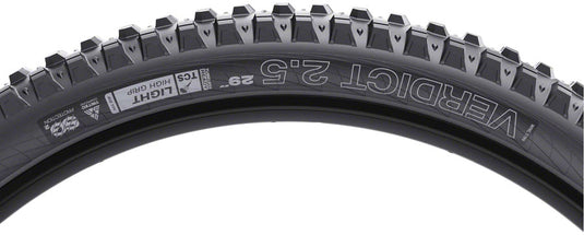 WTB Verdict Tire TCS Tubeless Folding Black Light High Grip TriTec SG2 29x2.5