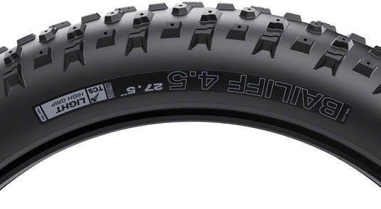 WTB Bailiff Tire - 27.5 x 4.5, TCS Tubeless, Folding, Black, Light/Fast Rolling, DNA