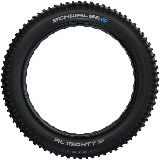 Schwalbe Al Mighty Tire - 26 x 4.8", Tubeless, Folding, Black, Evolution Line, Addix Speed Grip, Super Ground, E-25,