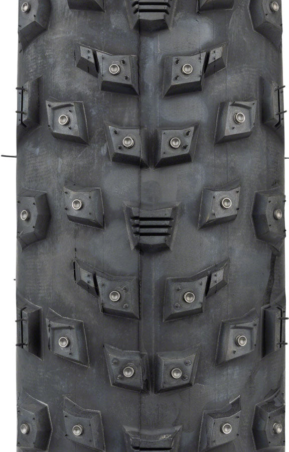 Load image into Gallery viewer, 45NRTH Wrathlorde Tire - 27.5 x 4, Tubeless, Folding, Black, 120 TPI, 300 XL Concave Carbide Studs
