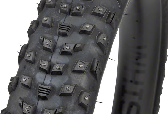 45NRTH Wrathlorde Tire - 27.5 x 4, Tubeless, Folding, Black, 120 TPI, 300 XL Concave Carbide Studs