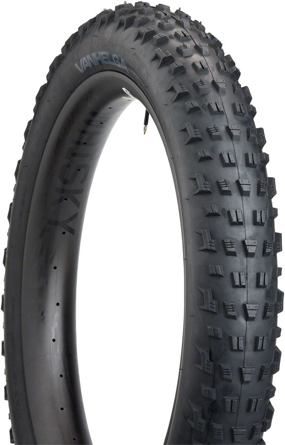 Load image into Gallery viewer, 45NRTH Vanhelga Tire - 27.5 x 4.5, Tubeless, Folding, Black, 120 TPI
