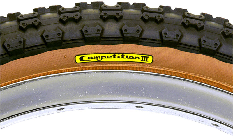 Load image into Gallery viewer, Tioga Comp III Tire - 20 x 2.125, Clincher, Wire, Black/Tan, 60tpi
