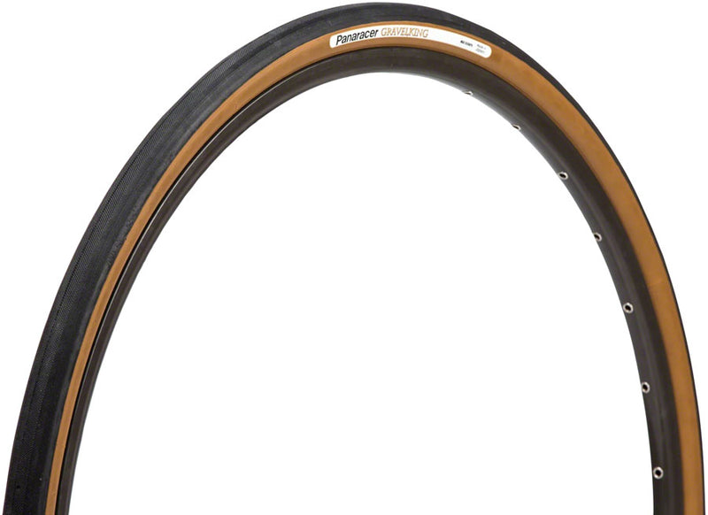 Load image into Gallery viewer, Panaracer GravelKing Tire 650b x 48 Tubeless Folding Black/Brown Road Bike
