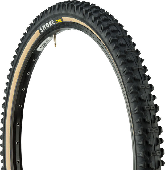 Panaracer Smoke Tire 26 x 2.1 Clincher Folding Black/Tan 60tpi Mountain Bike