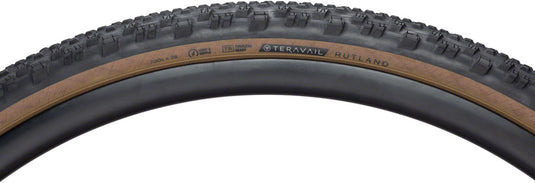 Teravail Rutland Tire 700 x 38 Tubeless Folding Tan Light and Supple