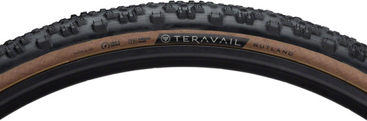 Teravail Rutland Tire 700 x 42 Tubeless Folding Tan Light and Supple