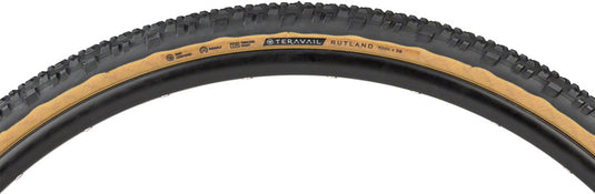 Teravail Rutland 700 x 38, Tubeless, Folding, Tan, Durable, Fast Compound