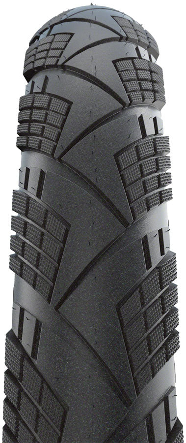 Load image into Gallery viewer, Schwalbe Marathon Efficiency Tire - 700 x 45, Clincher, Folding, Black/Reflective, Evolution Line, Super Race, V-Guard,
