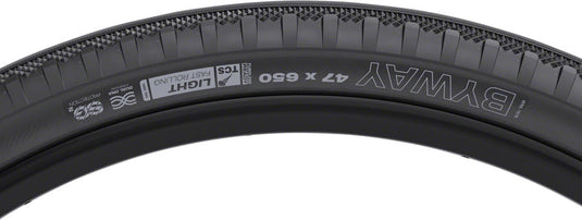 WTB Byway Tire TCS Tubeless Folding Black Light Fast Rolling SG2 650 x 47