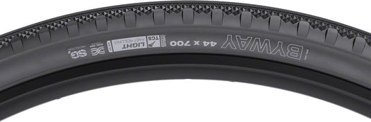 WTB Byway Tire TCS Tubeless Folding Black Light Fast Rolling SG2 700 x 44