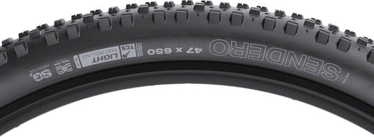 WTB Sendero Tire - 650 x 47, TCS Tubeless, Folding, Black, Light, Fast Rolling, SG2