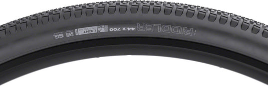 WTB Raddler Tire 700 x 44 TCS Tubeless Folding Black Light Fast Rolling SG2