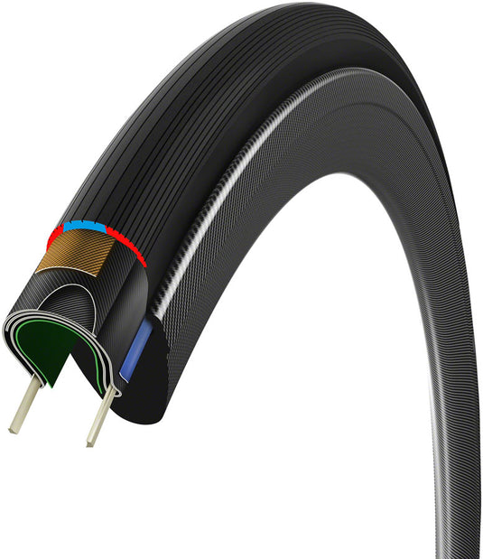 Vittoria Corsa N.EXT Tire - 700 x 34, Tubeless, Folding, Black, G2.0