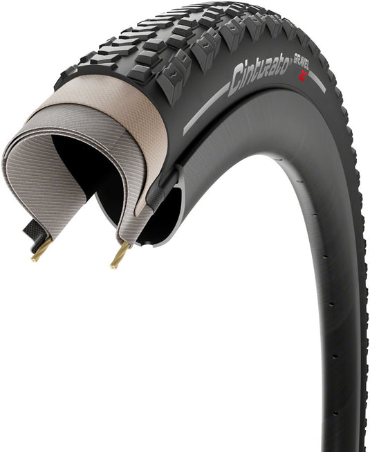 Pirelli Cinturato Gravel RC Tire - 700 x 45, Tubeless, Folding, Black