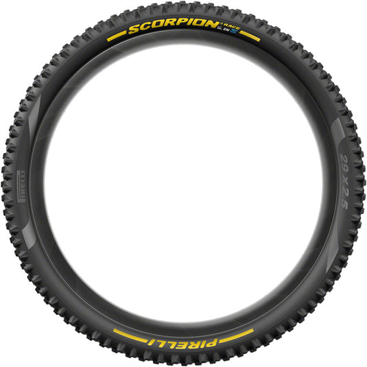 Pirelli Scorpion Race Enduro S Tire - 29 x 2.5, Tubeless, Folding, Yellow Label, DualWALL, SmartEVO DH