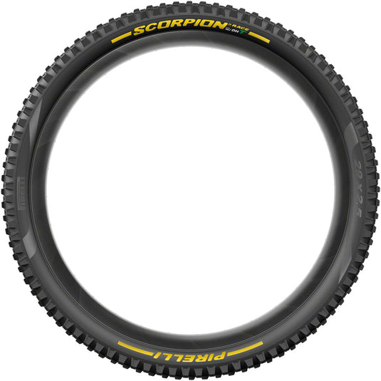 Pirelli Scorpion Race DH T Tire - 29 x 2.5, Clincher, Wire, Yellow Label, DualWALL+, SmartEVO DH