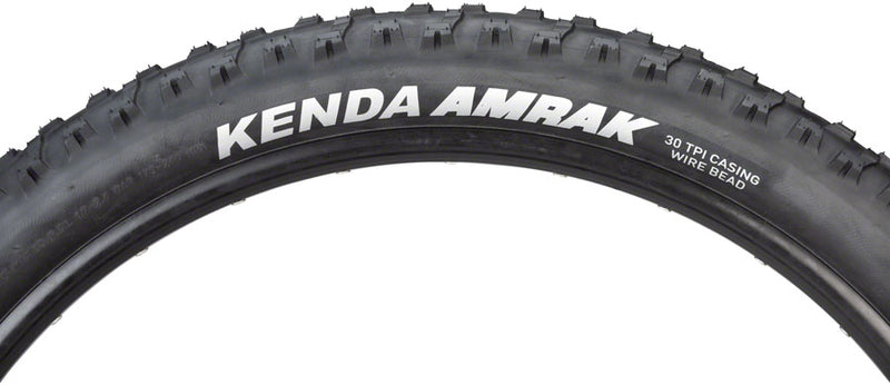 Load image into Gallery viewer, Pack of 2 Kenda K1247 Amrak Tire 27.5 x 2.8 Clincher Wire Black 30tpi
