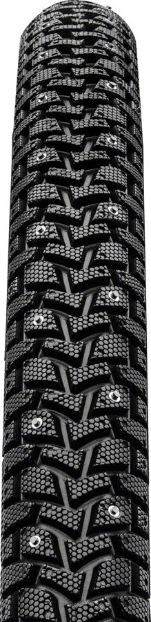 Load image into Gallery viewer, Pack of 2 Continental Contact Spike Tire - 700 x 32, Clincher, Wire, Black/Reflex, 120 Studs, SafetySystem Breaker, E25
