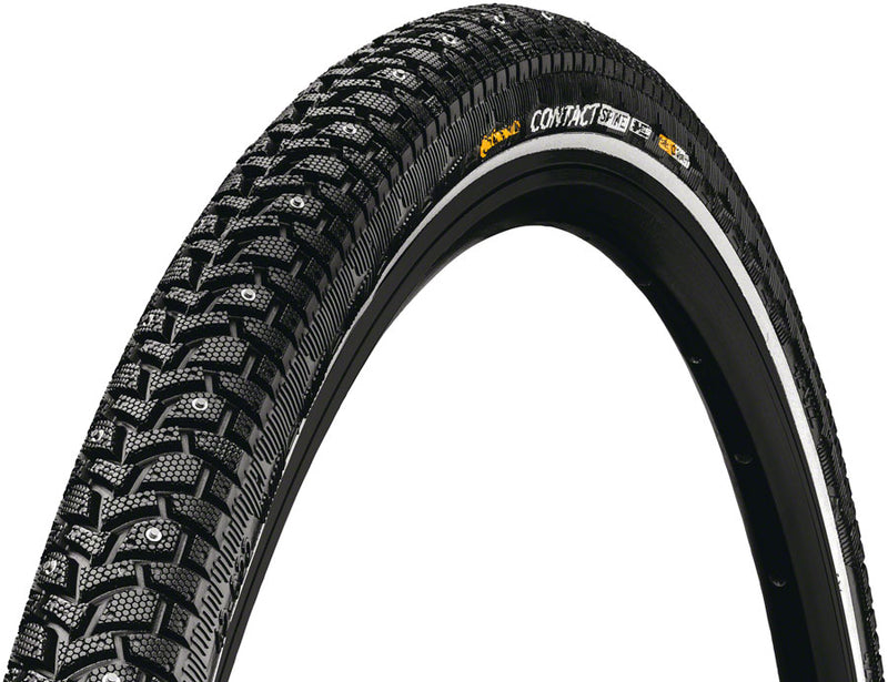 Load image into Gallery viewer, Continental-Contact-Spike-Tire-700c-35-28-Wire-TIRE10413-Wire-Bead-Tires
