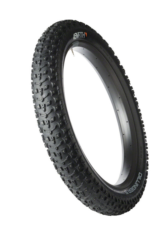 45NRTH Dillinger 5 Tire 26x4.6 Tubeless Folding Blk 60tpi 258 Carbide Steel