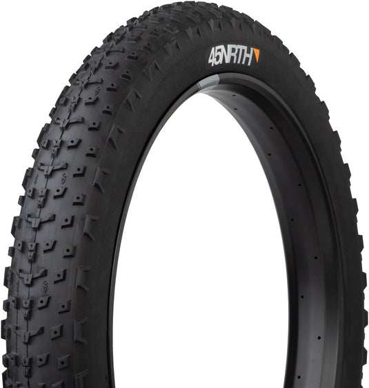 45NRTH Dillinger 4 Tire 27.5 x 4 Tubeless Folding Black 60tpi Studdable