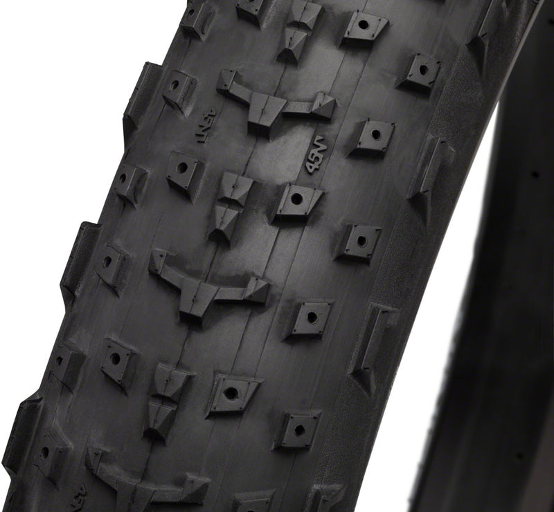 Load image into Gallery viewer, 45NRTH Dillinger 4 Tire 27.5 x 4 Tubeless Folding Black 60tpi Studdable
