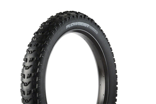 45NRTH Flowbeist Tire 26 x 4.6 TPI 120 Tubeless Folding Black Fat Bike MTB