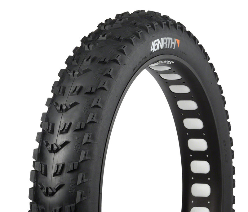 Load image into Gallery viewer, 45NRTH Flowbeist Tire 26 x 4.6 TPI 120 Tubeless Folding Black Fat Bike MTB
