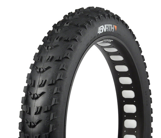 45NRTH Flowbeist Tire 26 x 4.6 TPI 120 Tubeless Folding Black Fat Bike MTB