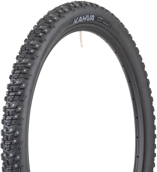 45NRTH Kahva Tire 27.5x2.1 Tubeless Folding Blk 60tpi 240 Concave Carbide Studs