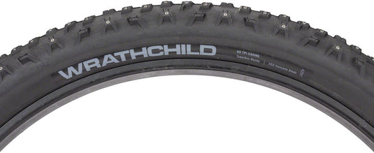 45NRTH Wrathchild Tire 29x2.6 Tubeless Folding Blk 60tpi 252 Concave Carbide