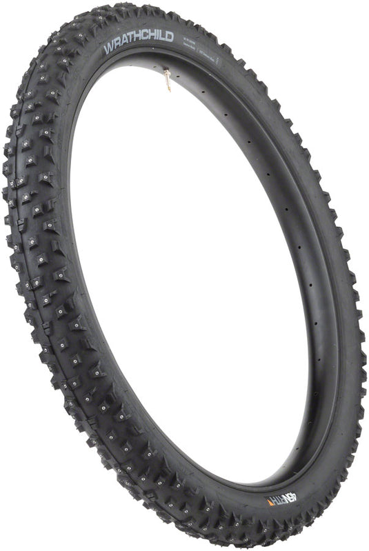 45NRTH Wrathchild Tire 27.5 x 3.0 Tubeless Blk 60tpi 252 Concave Carbide Studs