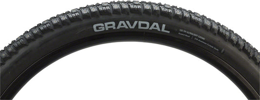 Pack of 2 45NRTH Gravdal Tire 26 x 2 Clincher Steel Black 33tpi 216 Carbide Steel Studs