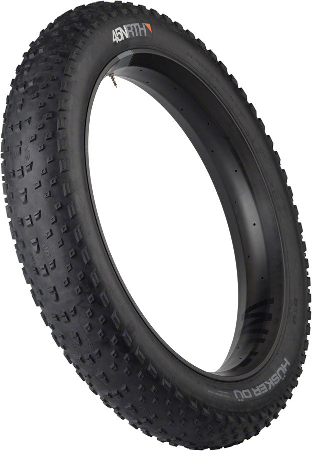 Load image into Gallery viewer, 45NRTH Husker Du Tire 26 x 4.8 TPI 120 Tubeless Folding Black Fat Bike
