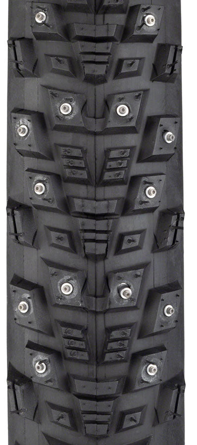 Load image into Gallery viewer, 45NRTH Kahva Tire 27.5 x 2.1 Clincher Steel Black 33tpi 240 Carbide Steel Studs
