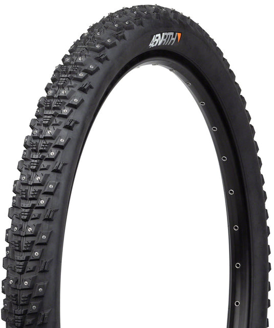 45NRTH Kahva Tire 27.5 x 2.1 Clincher Steel Black 33tpi 240 Carbide Steel Studs