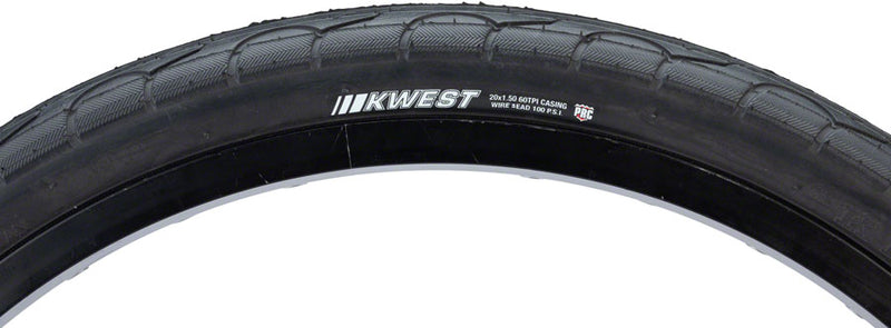 Load image into Gallery viewer, Kenda Kwest High Pressure Tire - 20 x 1.5, Clincher, Steel, Black, 60tpi
