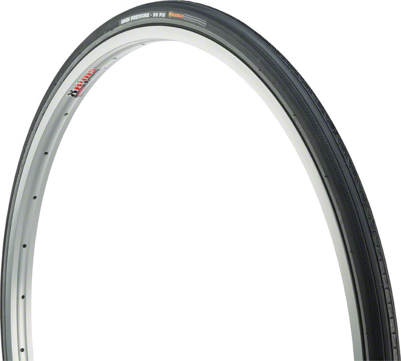 Load image into Gallery viewer, Pack of 2 Kenda Street K35 Tire 27 x 1 1/4 Clincher Wire Black/Reflective
