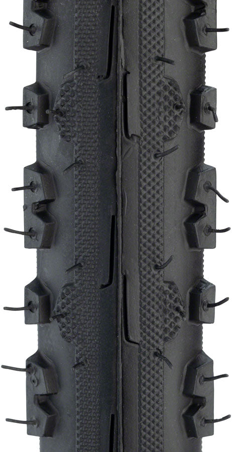 Load image into Gallery viewer, Pack of 2 Kenda Kross Plus Tire 700 x 38 Clincher Wire Black/Tan 30tpi
