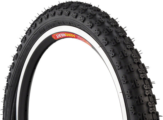 Pack of 2 Kenda K50 Tire 18 x 2.125 Clincher Wire Black BMX