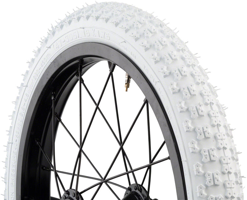 Load image into Gallery viewer, Kenda K50 Tire 16 x 1.75 Clincher Wire White Reflective BMX Bike
